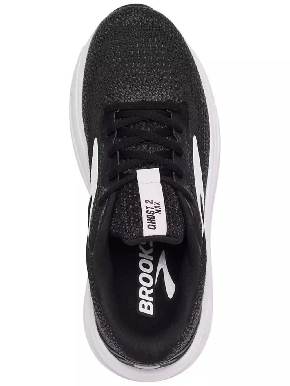 Brooks Ghost Max 2 Women's Running Shoes Black Sneakers sz 8 - Picture 7 of 7